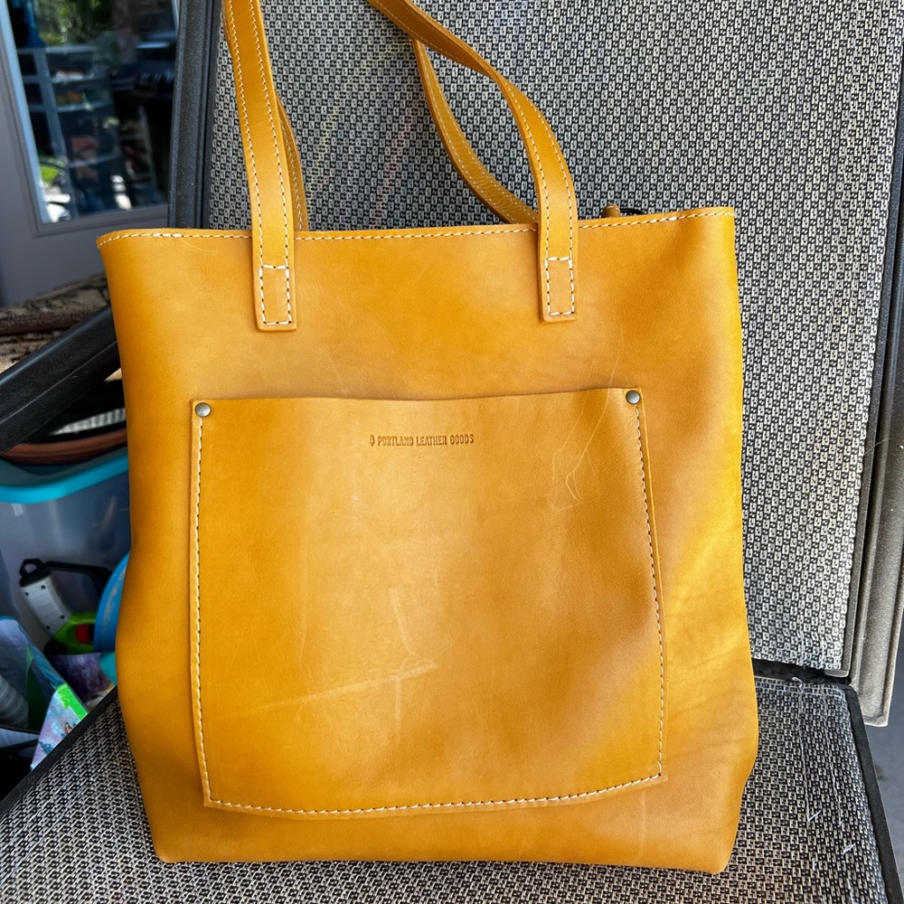 Portland Leather Goods Crossbody Tote